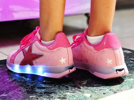 Świecące Butorolki Breezy Rollers Blast Różowy