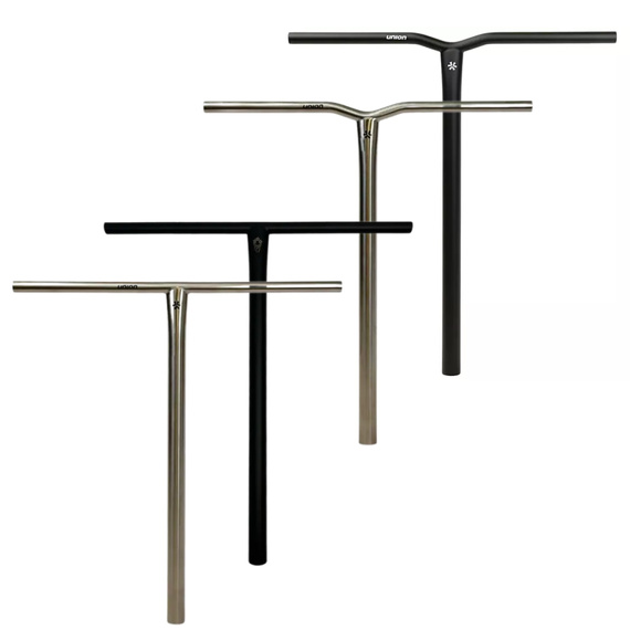 Kierownica do Hulajnogi Wyczynowej Union Titanium Classic Pro Scooter Bar HIC/SCS Srebrny 580 mm