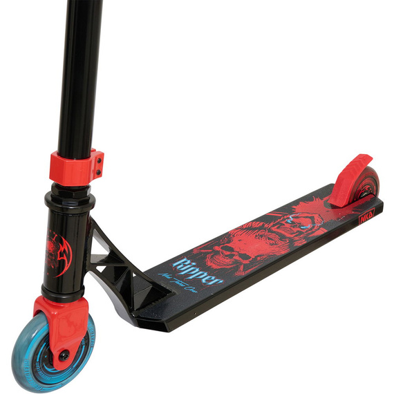 Hulajnoga Wyczynowa NKD Ripper Stunt Scooter Czarno-Czerwony wys. 78,2 cm