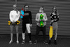 Fish skateboards Neon Green / White / Light Green