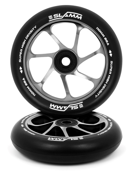 Koło do Hulajnogi Slamm Team Wheel Czarno-Srebrny 110 mm (1 szt.)