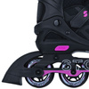 Rolki regulowane Story Midnight Adjustable Inline Skates Czarno-Różowy