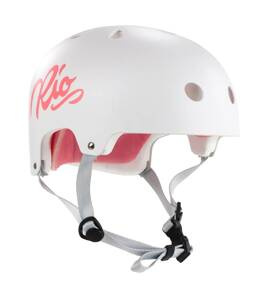 Kask Rio Roller Script Helmet Matt Biały