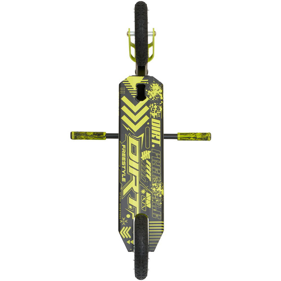 Terenowa Hulajnoga Wyczynowa Story Dirt Freestyle Scooter Czarno-Żółty 89,9 cm