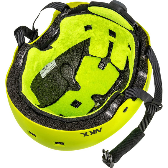 Kask Na Deskorolkę Hulajnogę NKX Brain Saver Limonkowy