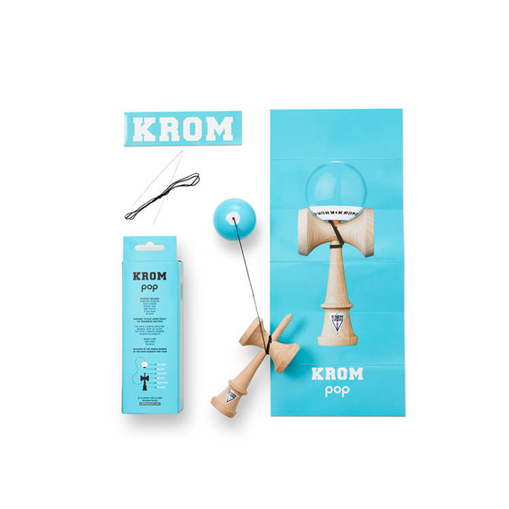 Kendama Krom POP LOL Jasnoniebieski