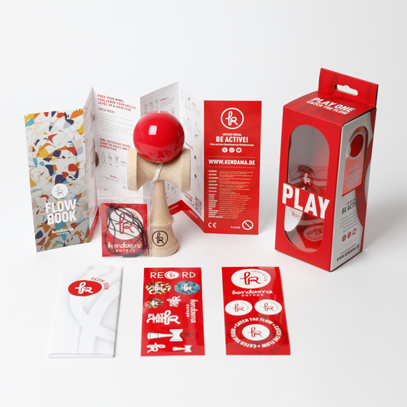 Kendama Europe Play One Czerwony