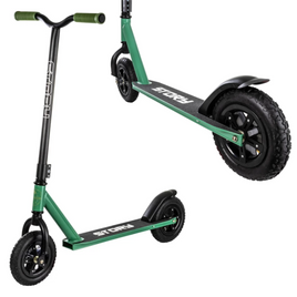 Hulajnoga Terenowa z dużymi pompowanymi kołami Story All Terrains Dirt Zielony wys. 94 cm