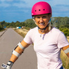 Kask Na Deskorolkę Hulajnogę NKX Brain Saver Raspberry