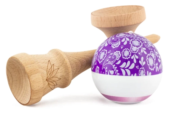 Kendama Lotus Kendamas BLOOM Fioletowa