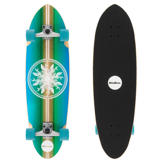 Deska Surfskate Mindless Wake Surf Skate Niebieski 35"