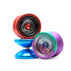 Yoyo dla zaawansowanych YoYoFactory Axolotl Metal Zielono-Fioletowy Splash 