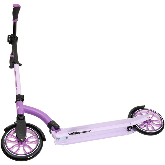 Hulajnoga Miejska Transportowa Story Big Wheel Advanced Foldable Scooter Fioletowy 230/200 mm