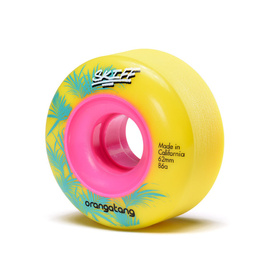 Koła Orangatang Skiff Wheels Żółty 62 mm 86A