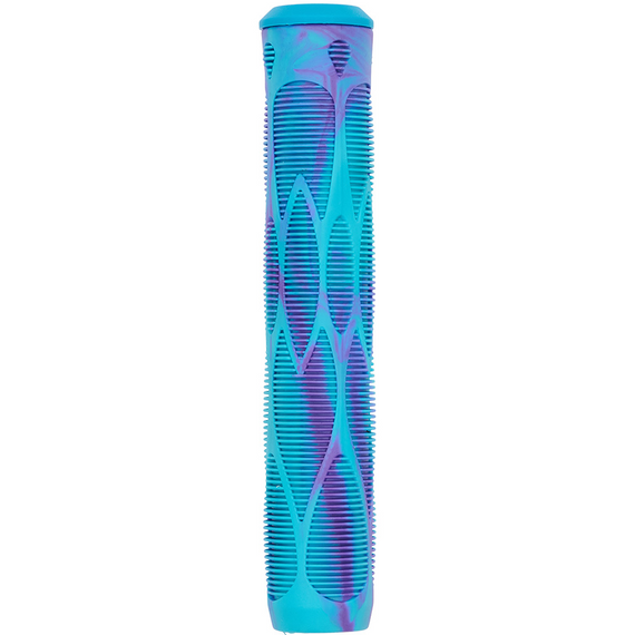 Gripy Rączki do Hulajnogi Wyczynowej NKD Park Stunt Scooter Grips Niebiesko-Fioletowy 165 mm