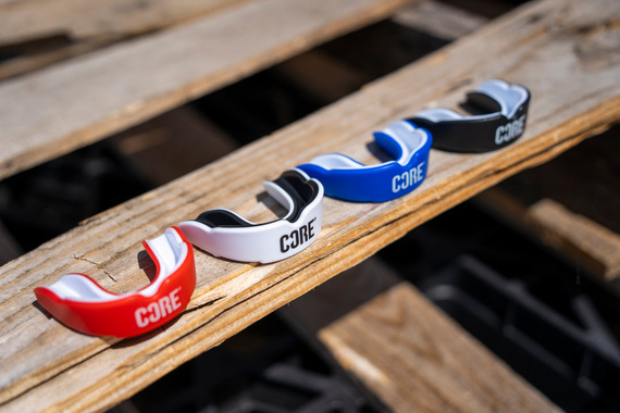 Ochraniacz na zęby CORE Protection Mouth Guard Gum Shield Niebieski 