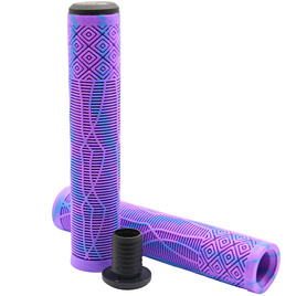 Gripy Rączki do Hulajnogi Wyczynowej NKD GOAT Stunt Scooter Grips Fioletowo-Niebieski 163 mm