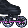 Rolki regulowane Story Midnight Adjustable Inline Skates Czarno-Różowy