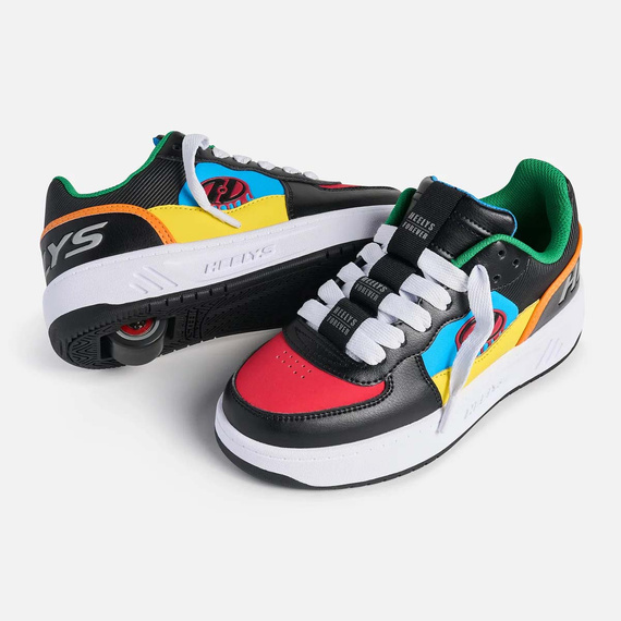 Butorolki Heelys Rezerve Low Czarny/Czerwony/Turkusowy/Żółty