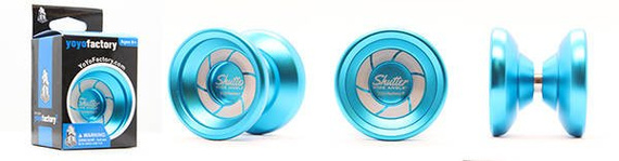 Yoyo Metalowe Yoyo YoYoFactory Shutter Wide Angle Aqua