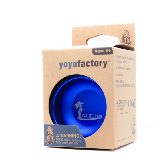 Yoyo dla zaawansowanych YoYoFactory California 2025 Niebieski