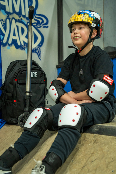 Zestaw ochraniaczy CORE Skate Triple Pad Set Biały 