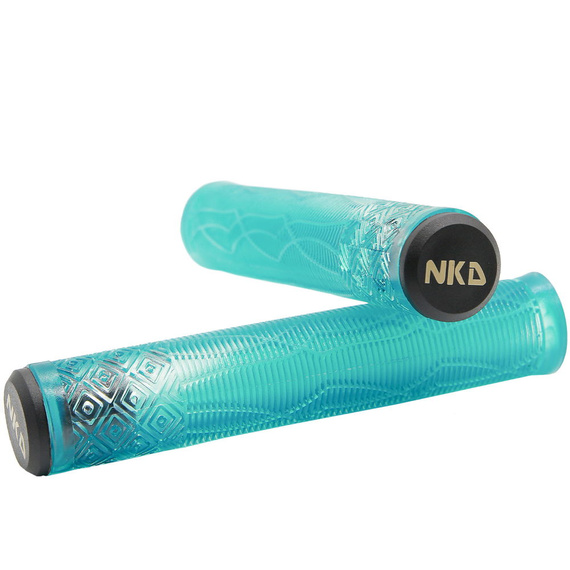 Gripy Rączki do Hulajnogi Wyczynowej NKD GOAT Stunt Scooter Grips Turkusowy 163 mm
