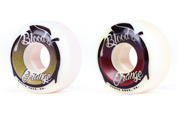 Kółka Blood Orange Street Raw Conical Biały 55 mm 99A