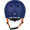 Kask Na Deskorolkę Hulajnogę NKX Brain Saver Granatowo-Pomarańczowy