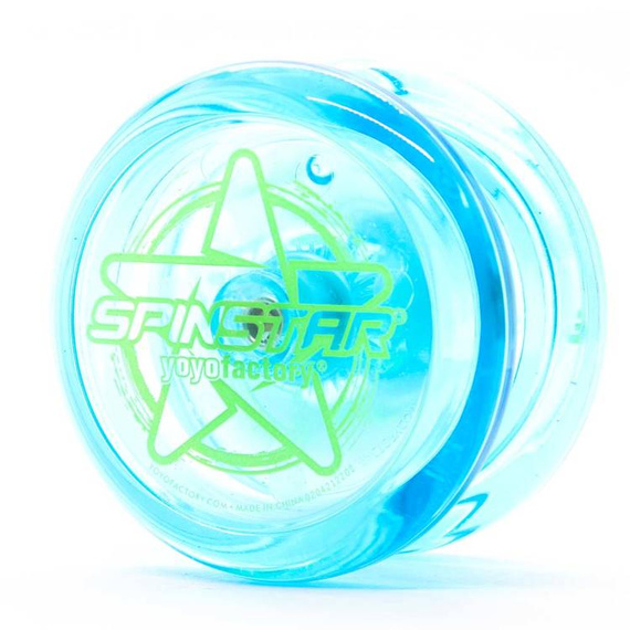 Yoyo z plastikowym łożyskiem YoYoFactory Spinstar Blue