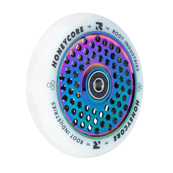 Koła do Hulajnogi Root Industries Honeycore White Pro Scooter Wheels 2-Pack Rocket Fuel 110 mm (2 szt.)