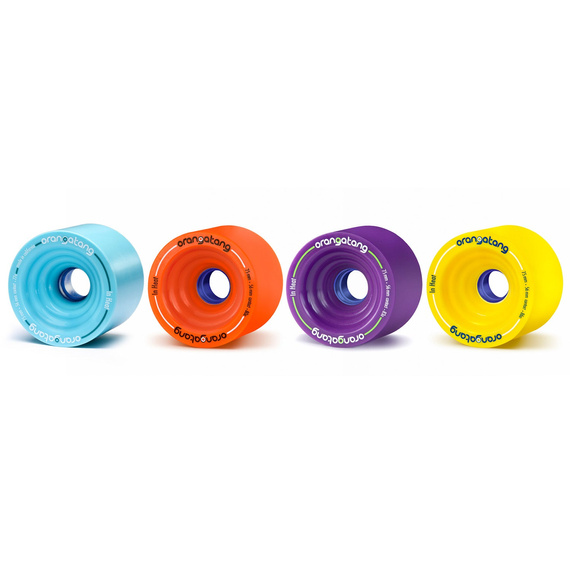 Koła do longboardu Orangatang In Heat Wheels Niebieski 75 mm 77A