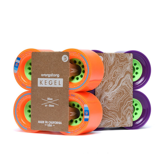 Koła do longboardu Orangatang Kegel Wheels Fioletowy 80 mm 83A