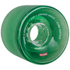 Kółka do deskorolki cruiser i longboardu GLOBE Conical Cruiser Wheels Clear Forest Zielony 65 mm 