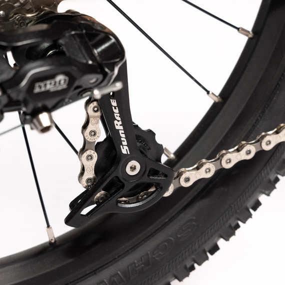 Superlekki rower dla dzieci KUbikes 20S DISC Czarno-Fioletowy