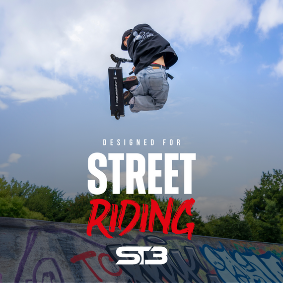 Hulajnoga Wyczynowa CORE ST3 Complete Stunt Scooter Czarny wys. 96 cm