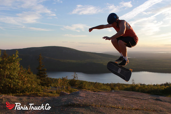 Trucki Paris Street Trucks Matte Black 129 mm