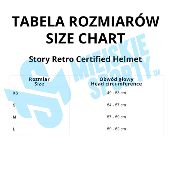 Kask Story Retro Certified Helmet Czarny