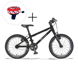 Superlekki rower dla dzieci KUbikes 16L Czarny