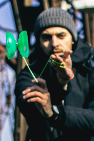 Yoyo dla Zaawansowanych YoYoFactory Replay PRO Aqua Marble