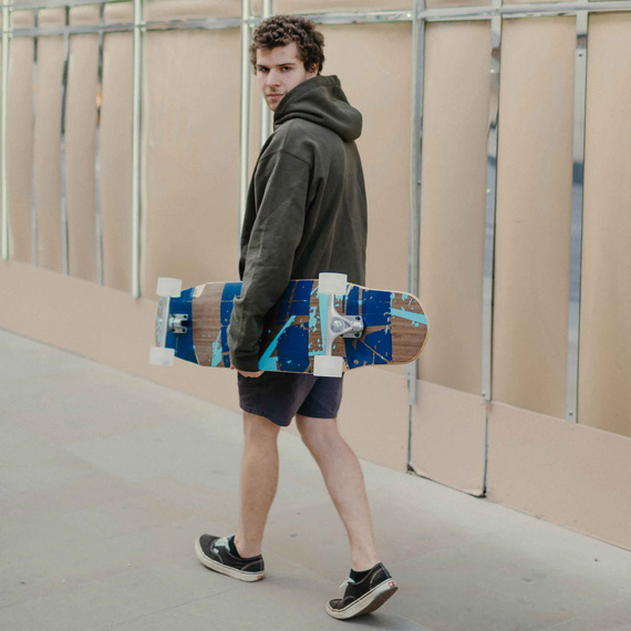 Longboard do Dancingu NKX Superior Dancing Longboard Walnut Glacier 48"  