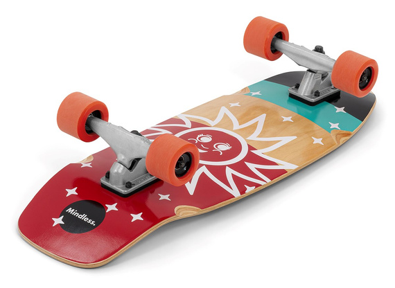 Deska Surfskate Mindless Soul Surf Skate Czerwony 29.5"