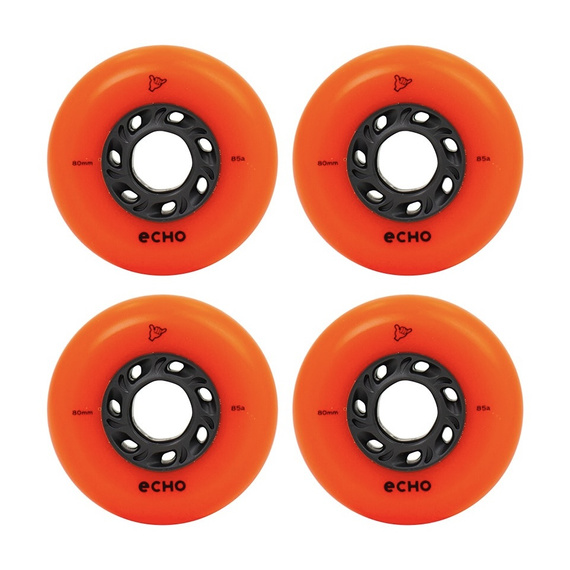 Kółka do rolek Echo Drift Wheels Pomarańczowy 80 mm (4 szt.)