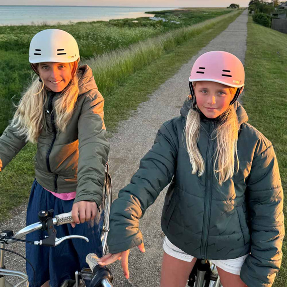 Kask Story Retro Certified Helmet Różowy