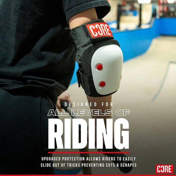 Zestaw ochraniaczy CORE Skate Triple Pad Set Biały 