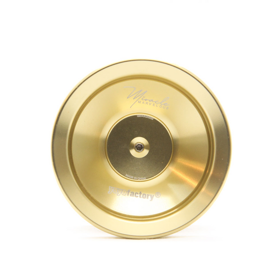 Yoyo dla zaawansowanych YoYoFactory Miracle Monometal Shiny Gold Złoty