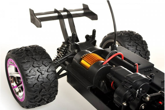 Samochód Zdalnie Sterowany RC Terenowy NQD Land Buster 1:12 Monster Truck RTR 2.4GHz Li-Ion 1500mAh 45km/h - Czerwony