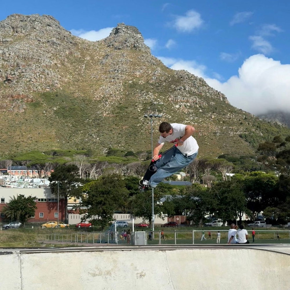 Hulajnoga Wyczynowa NKD Mono Czarno-Czerwony wys. 95 cm