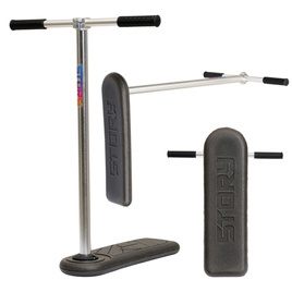 Hulajnoga na trampolinę Story Trampoline Scooter Czarny wys. 61 cm