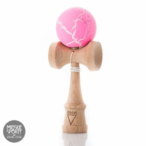 Kendama Krom Crack Pink/White